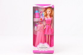Muñeca con muñequita mamadera FASHION Charm Girl (1).jpg